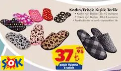 KADIN/ERKEK KIŞLIK TERLİK KADIN/ERKEK KIŞLIK TERLİK